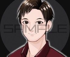 似顔絵デフォルメイラスト描きます イメージ1