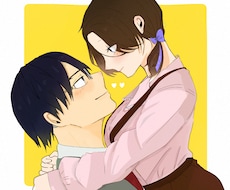 CP絵/百合/BL/夢絵描きます イメージ1