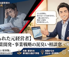 新規事業開発や既存事業の改善、人材教育を行います 裏切られた元経営者のお悩み相談所