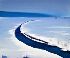 静寂の大雪原・・・トコトコウサギの足音聞こえます イメージ1