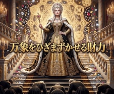 貧困の鎖を断ち切り莫大な富を掌握する女王へ導きます 自己犠牲を昇華！宇宙の富を掌握する気高き玉座へ
