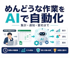 GAS×ChatGPTで定型業務を自動化します 手作業をゼロに。AIで仕分け・要約・通知まで自動化