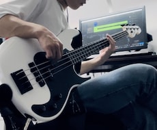 オリジナル曲のベース録音します 歌モノに寄り添うベースから、攻めの低音まで。