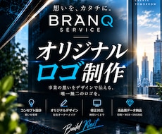 想いが伝わるオリジナルロゴをデザインします イメージ1