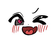 ミニキャラ顔ドアップ描きます イメージ1