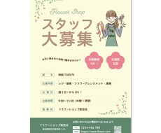 見やすくて親しみのあるチラシを作成します イメージ1