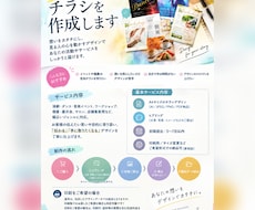 伝えたい魅力が届くチラシを作成します イメージ1
