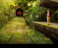 物語を想起させる一枚絵や背景イラストを制作します 絵を見るだけで広がる独自の世界を提供します。