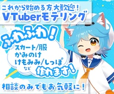 初心者歓迎！VTuberLive2Dモデル作ります はじめてのご依頼でも大丈夫！　全力でサポートします！