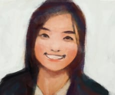 やわらかい雰囲気の似顔絵を描きます！