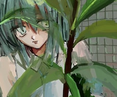 厚塗り、背景込1枚絵描きます イメージ1