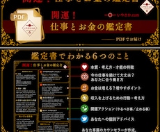 才能を見つけ収入アップへ導きます イメージ1