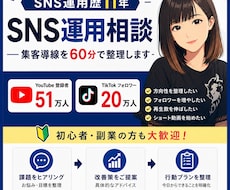 SNS運用の悩みをゼロから見直し一緒に考えます 動画歴12年の経験からSNS運用の改善策をご提案します！