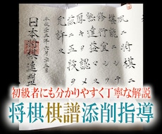 アマ五段★棋譜の添削指導します 将棋初心者から☆その人に合わせた上達法を提案します