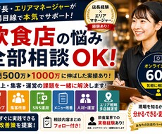 売上が伸び悩む飲食店、立て直します イメージ1