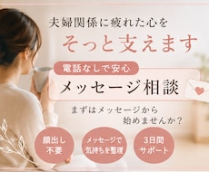 夫婦関係の悩み聞きます イメージ1