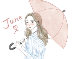商用可！線画と水彩タッチのイラスト描きます おしゃれで映えるイラスト＊SNSや広告の挿絵プレゼントに