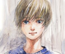 SNSのアイコンを水彩画で制作いたします イメージ1