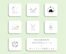 残り1名さま！記憶に残る手描きロゴを制作します モニター価格！　飲食店・サロン・ハンドメイド作家様向け