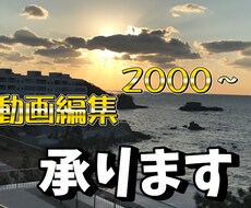 動画編集代行します イメージ1