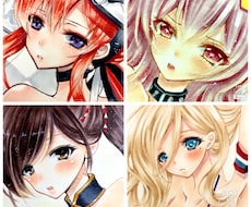 似顔絵、各種キャラ、などアナログで描きます イメージ1