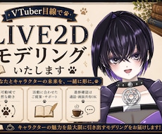 VTuber目線でLIVE2Dモデリング致します イメージ1