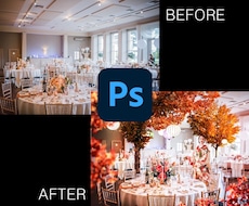 Photoshopで画像加工します プロのレタッチャーです/大手パートナーや広告制作の実績あり
