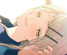 エモいアニメ塗り風イラスト描きます アイコン、歌ってみた、サムネイル、立ち絵等様々な用途に