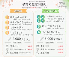 親子それぞれのホロスコープで子育て鑑定をします イメージ1