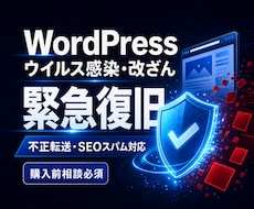 WordPressのウイルス感染を復旧します 改ざん・不正転送・SEOスパム除去と再発防止まで