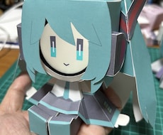 デジタル缶バッジを使ったペーパークラフトを作ります イメージ1