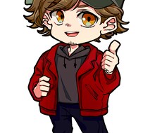 パキッと目を引く！ちびキャラ承ります あなただけのデフォルメキャラ！アイコン等にいかがでしょう
