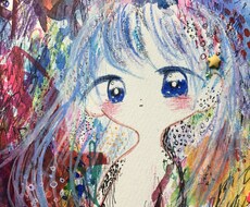 独特な雰囲気のアイコン描きます