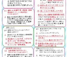 チラシを手書きします 原案があれば、それに沿ってチラシを手書きします。