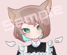可愛いSNSアイコンやイラストをお描きします イメージ1