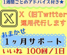 アドバイス付き★いいね【1ヶ月】x運用代行します 代行で時短＆効果的な『いいね』でフォロワー増につなげます♪