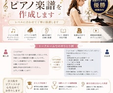 音源からピアノ楽譜を作成します イメージ1