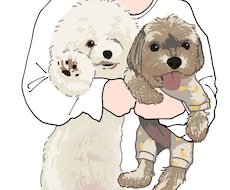 愛犬、愛猫のイラスト描きます イメージ1