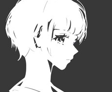 モノクロイラスト描きます イメージ1