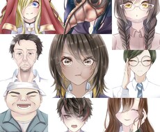キラキラなイラスト描きます イメージ1