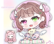 ポップで可愛いミニキャラ描きます イメージ1
