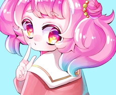 デフォルメ調のかわいいイラストお描きします イメージ1