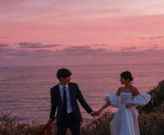 映画のワンシーンのようなロケーションフォトできます 韓国風ウェディングフォト×ロケーション撮影を得意としています