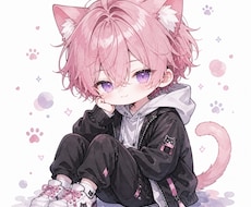 SNSアイコンに！柔らかい雰囲気のキャラを描きます イメージ1
