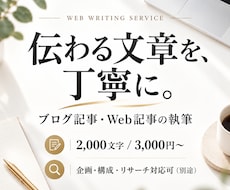 SEOを意識したブログ・Web記事を執筆します イメージ1