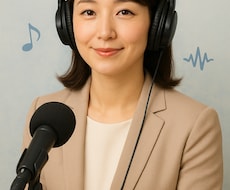 優しく丁寧なナレーションをお届けします イメージ1