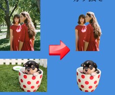 画像を切り抜き・白抜き致します イメージ1