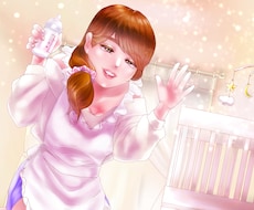 商業利用OK　きれいな厚塗りイラストお描きします イメージ1