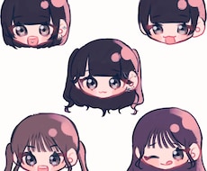 可愛いデフォルメ似顔絵描かせて頂きます イメージ1