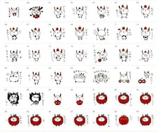 LINEスタンプの切り抜き(背景透過)やってます 面倒な切り抜き作業お手伝いします!何点でも大歓迎!